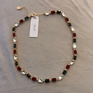 Elegant Gold and Multicolor Necklace